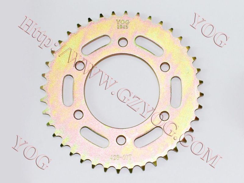 Motorcycle Parts Rear Sprocket Suzuki Ax100 Bm150 Tvs Star