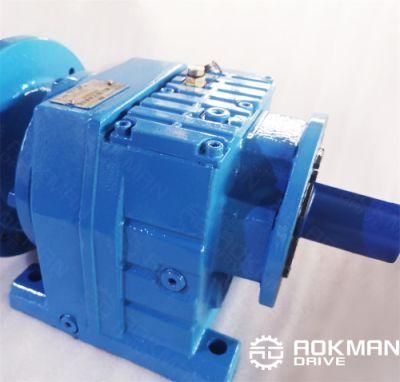 Solid Shaft Output Inline Gearbox Gear Motor Price 1 to 1 Ratio Gearbox