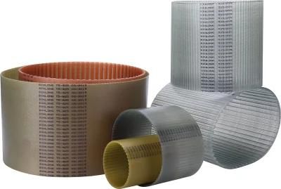 Nylon Steel Kevlar Cord Available PU Timing Belts