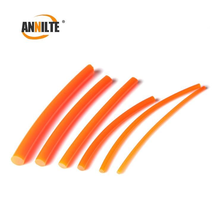 Annilte High Strength Round Red Green PU Polyurethane Color Green Conveyor Transmission Belt