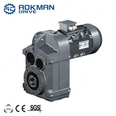 Machinery F Series Gearbox Reduction Shaft Parallel Helical Gearbox Standard Gearbox