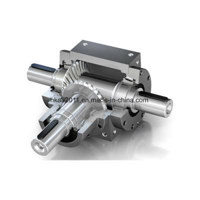 OEM Custom CNC Machining Industrial Reverse Gear Box, Transmission Spiral Bevel Reduction Gearbox
