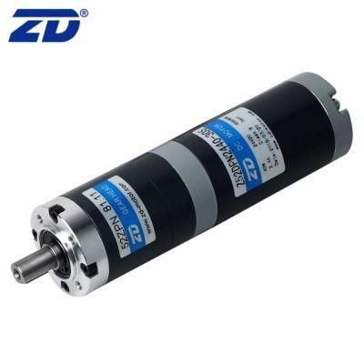 ZD 52mm 40W Rated Power Rolling Gear Brush/Brushless Precision Planetary Transmission Gear Motor