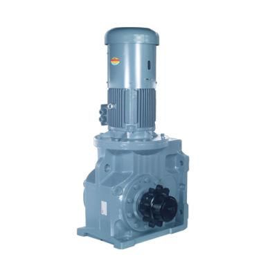 Helical Bevel Gear Motor for Crane Travel Drive for a Container Gantry Crane