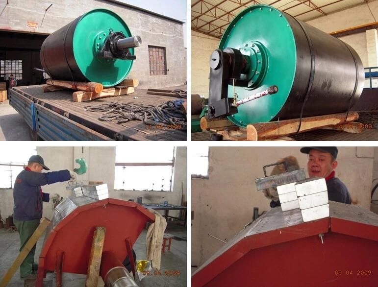 Magnetic Roller Drum Separator for Chemical Industry Remoning Iron, Non-Ferrous Magnetic Drum Separator