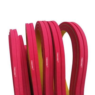 Red Neoprene Cross-Slotted for Lens Delivery