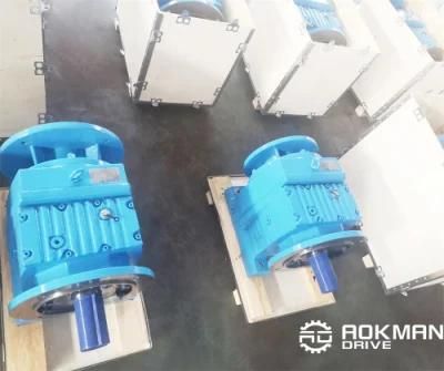 R Series Helical Gear Box Speed Reducer with Motor Electric