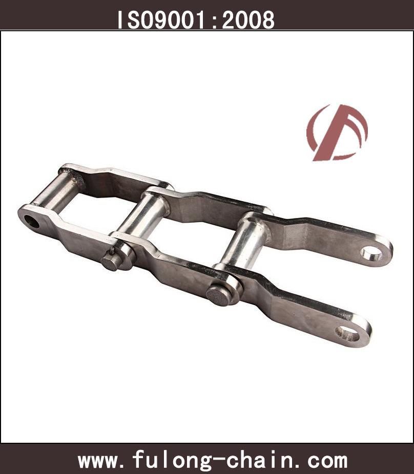 China Heat Treatment ISO Standard Stainless Steel Special Roller Chains Welded Chain