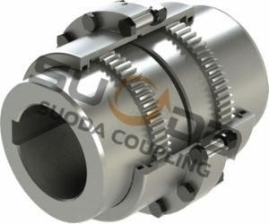 Suoda Gear Coupling with Brake Plate Good Quality High Transmission Efficiency Gap Type