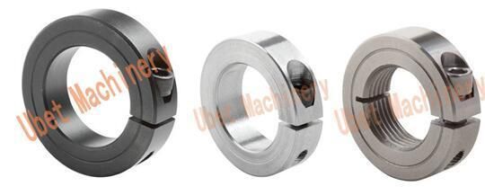 One-Piece Aluminum Clamping Collar Double Width