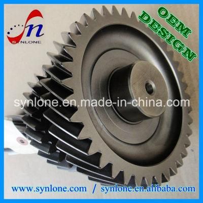 CNC Machining Process Steel Spur Worm Gear for Machine Parts