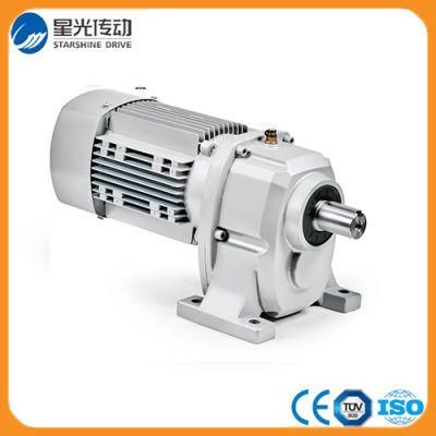 Straight Shaft Helical Gear Reducer Motor