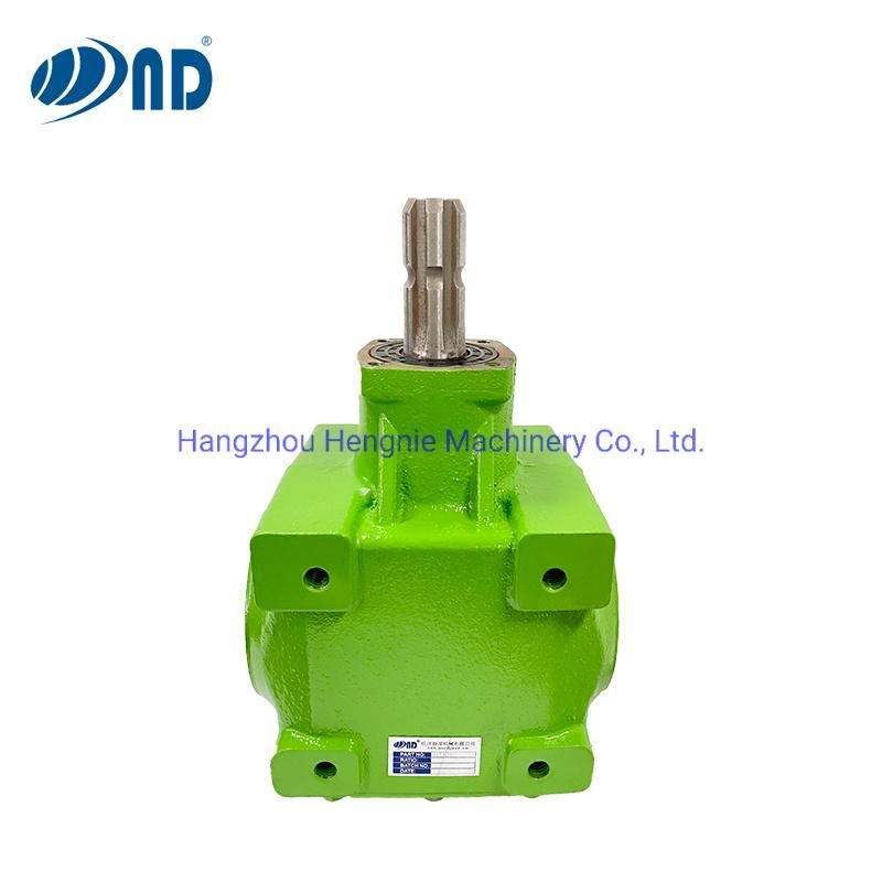 ND Agricultural Gearbox for Vertical Mixer Feeder Power Harrow Forage Rotary Tiller Garden Agriculture Machine Gear Box Pto