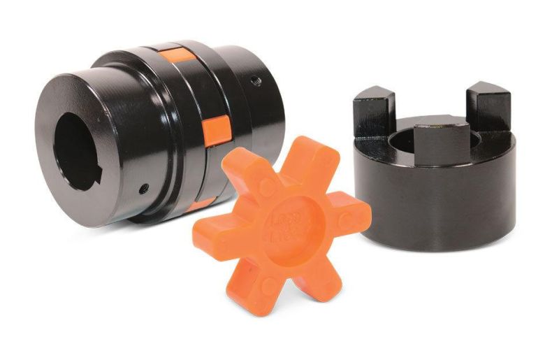 High Quality Curved Flexible Rubber Jaw Star Coupling