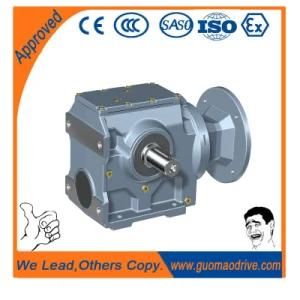 Hand Wheel Machine Worn Gear Reducer Helical-Bevel Gearbox Helical Geared Motor