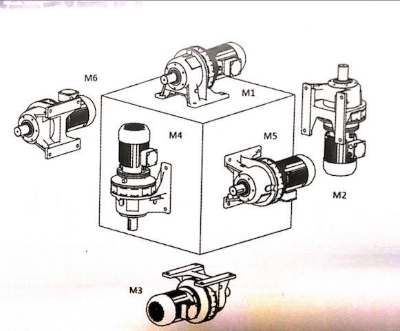 Bwd Series Cycloidal Gear Speed Reducer with 7.5kw Motor