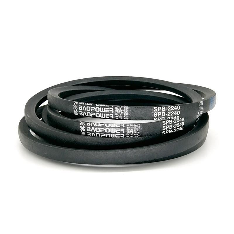 Wrapped OEM Metric Gates High Quality Rubber Pulley V-Belt Spb Spc