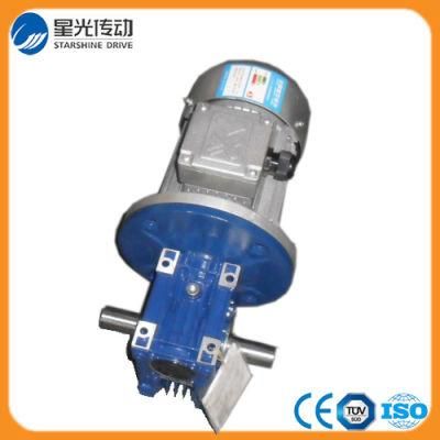 Cast Iron and Aluminum Small Industrial Worm Geared Motor