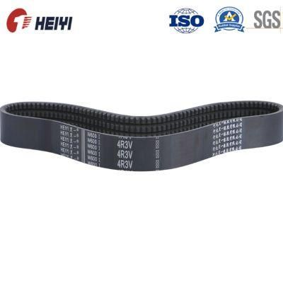 Energy Efficient Heavy Duty V Belt Wedge Belts Raw Edge Cog Belt