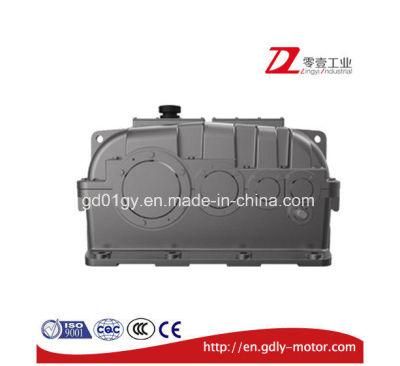 Three Stage Cylindrical Gear Reducer Gearbox for Electric Motor