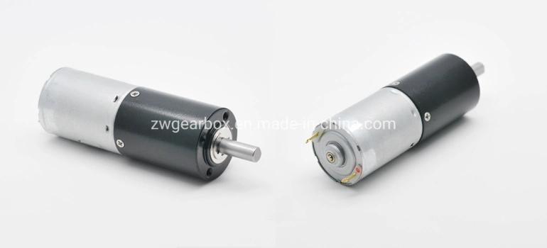 Diameter 22mm 24V Metal Shell Planetary Reduction Gearbox