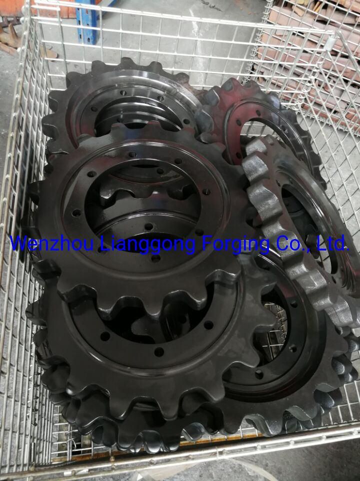 Customized Forged Excavator Parts/Drive Sprocket/Drive Gear