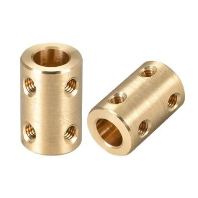 Aluminum Motor Guide Shaft Rigid Flange Coupling Motor Coupler Connector