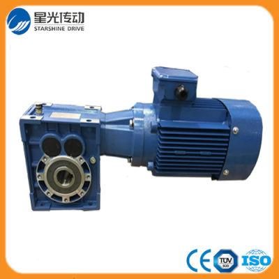 Hypoid Helical Gear Reducer with 0.55kw Motor