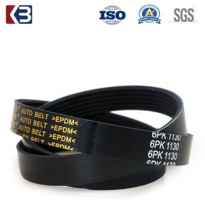 Made in China All Type Popular Auto Spare Parts Fan Belt Auto Ribbed V Belt Pk Belt