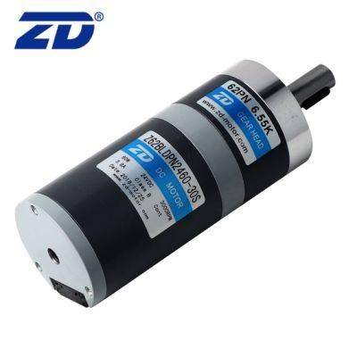 ZD 62mm Hardened Tooth Surface Brush/Brushless Precision Planetary Transmission Gear Motor