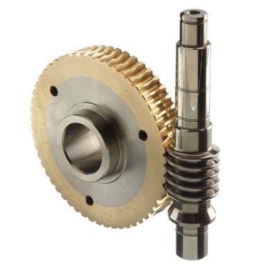 High Precision Custom Steel Alloy Crown Automotive Worm and Wheel Gearbox Shaft Gear