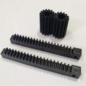 China High Quality POM Mini Pinion Rack / Gear / Plastic Injection Mould Machine Part