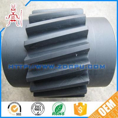 Custom-Made Black ABS Plastic Bevel Gears for Transmission Parts