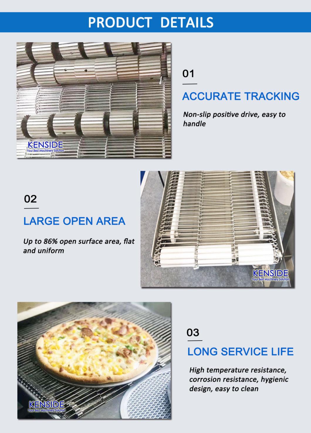 Manufacturer Stainless Steel Conveyor Belt for Frying Potato