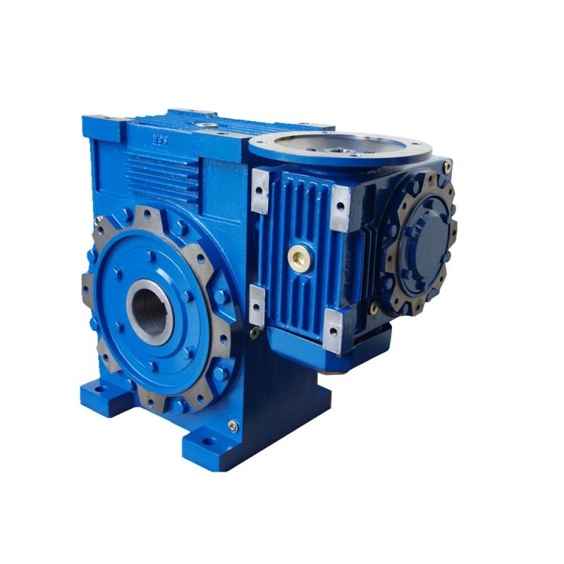 Cast Iron Reducer Double Enveloping Worm Gearbox 280mm Center Distance
