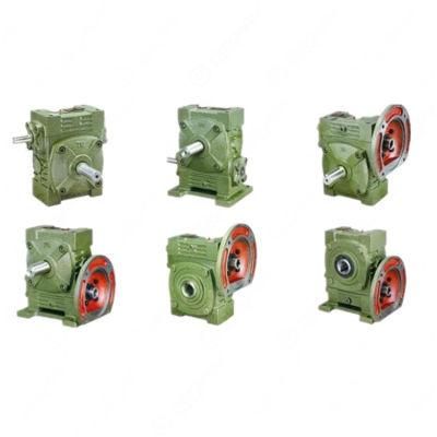 1: 50 Ratio Right Angle 90 Degree Helical Worm Reduction Gearbox