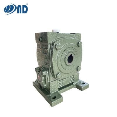 BV Approved Worm Gearbox with Cast Iron Housing Single Double Speed Gear Box Reducer Reduction for Electric Motor (Wpa Wpx Wpo Wpda)