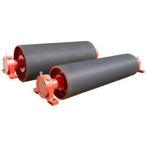 Heavy Industrial Rubber Lagging Belt Conveyor Pulley