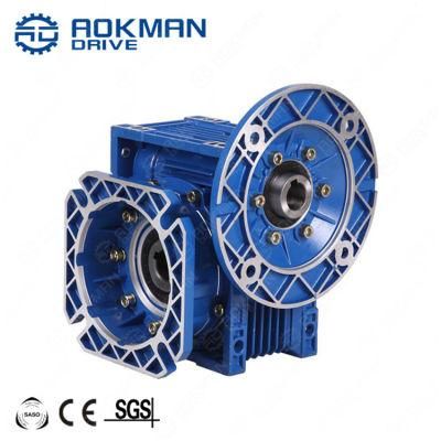 Aokman RV Series 1: 50/1: 100 Ratio Worm Gear Reducer Perfect for Electric Door Mini Crane Hoist