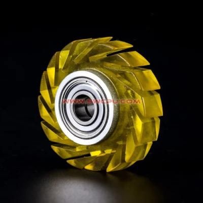 Semi-Transparent PU Blade Gear with Brass Fitting