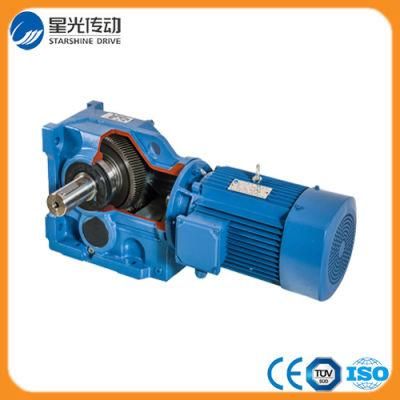 K Series Helical Geared Motor with Gear Box