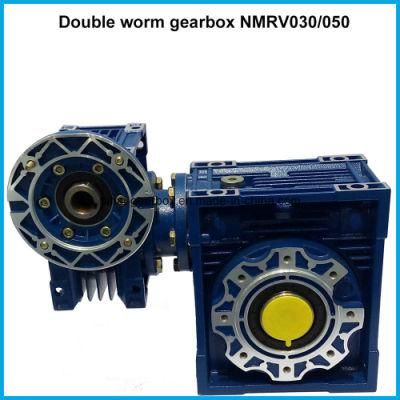 Industrial Power Transmission Mechanical Motoviro Like Nmrv Double Worm Gearbox