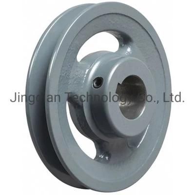 CNC Machining Parts Iron Casting Transmission Belt Pulley