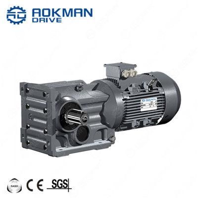 K Series Helical-Bevel Gear Reducer with Smooth Transmission