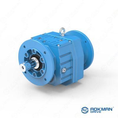 High Torque Hollow Shaft Bevel Helical Reduction Gearbox Gearmotors for Food &amp; Beverage Factory