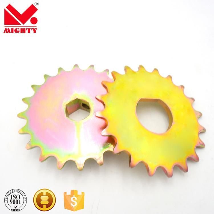 Double Strand Scooter or Moped 45 Steel High Precision 100 Front 38 Motorcycle Chain Sprocket with Reasonable Price for Transmission Products