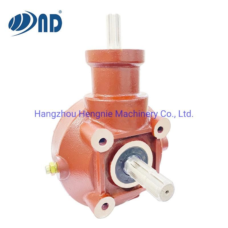 Pto Agricultural Gearbox for Potato Harvester Rotary Tillers Power Harrow Gearbox Spiral Bevel Agriculture Gear Box