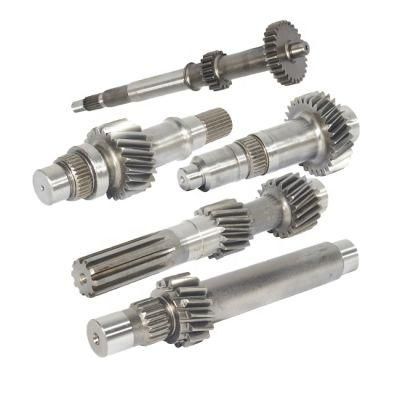 -/+0.01mm Hardened Tooth Surface OEM Cutting Gear Shaft