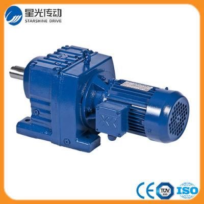 R Sereies Foot Mounted Helical Geared Motor