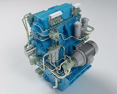 High Pressure Pump Gearbox Marine Gearbox Double Ratio Gearbox